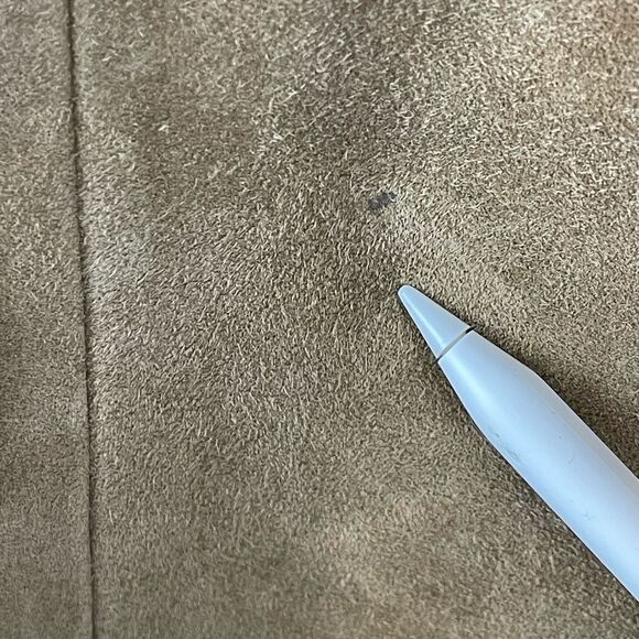 ZADIG & VOLTAIRE western vest EM Daim real Suede Leather vest in Cognac NWT 42 - Picture 5 of 7